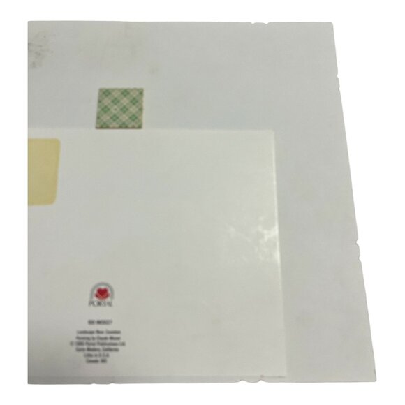 Claude Monet “Landscape Near Zaandam” Art Print | 8x10 Matted | 1986 Portal Publ - Picture 6 of 8